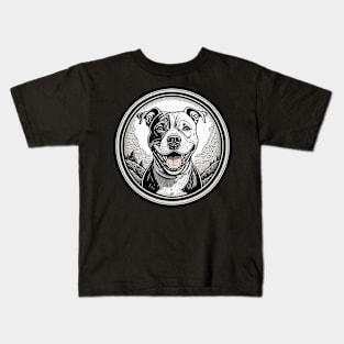 American Staffordshire Terrier dog Kids T-Shirt